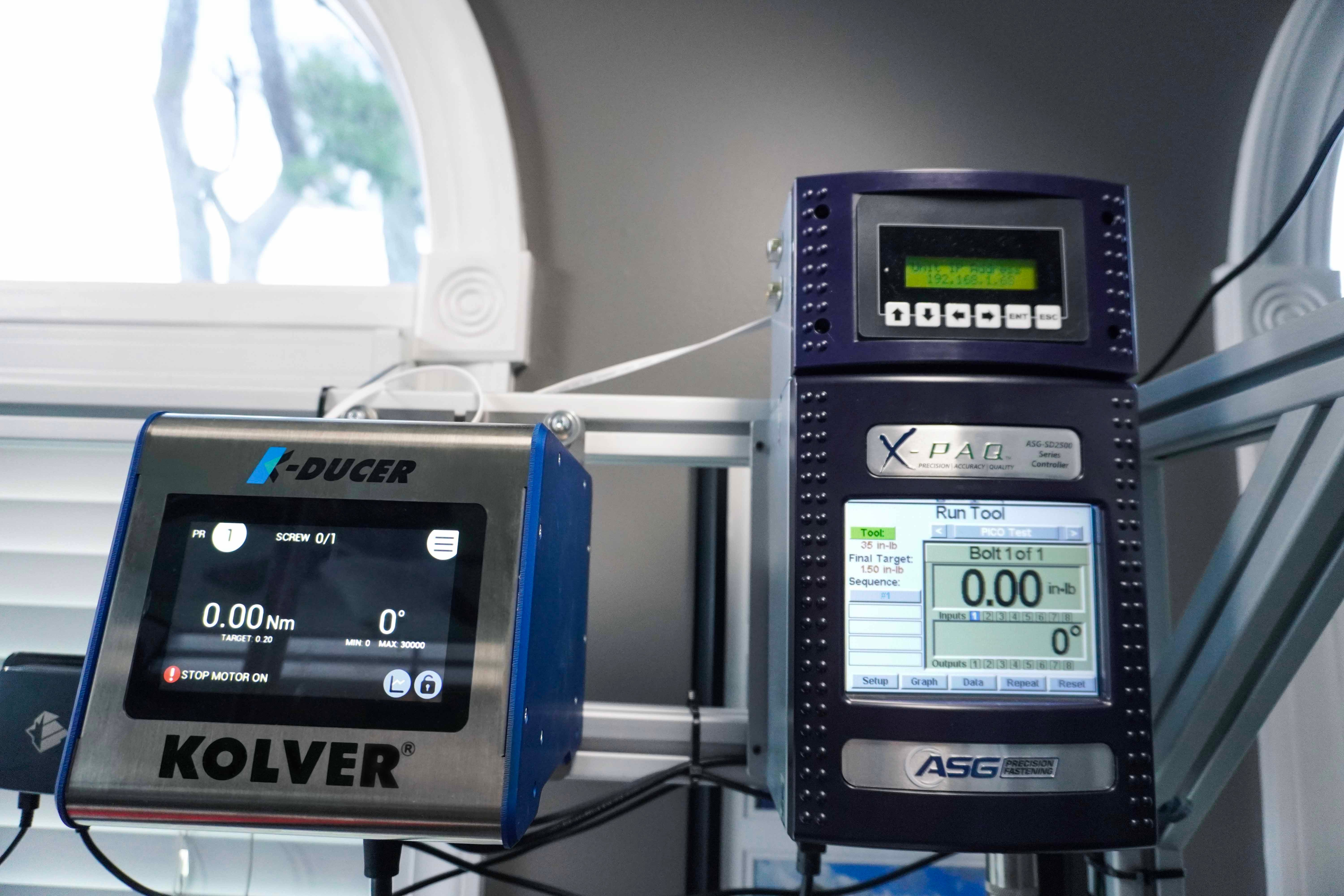 Kolver and ASG torque controllers