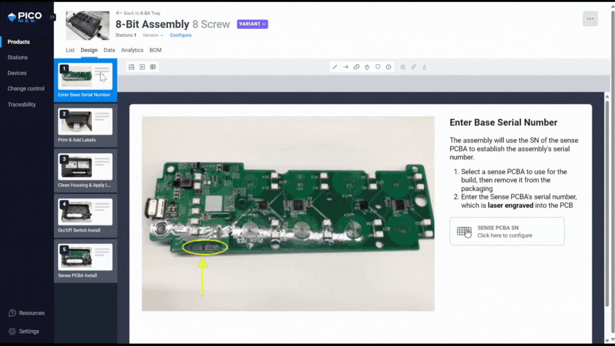 PICO device integrations