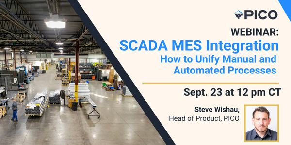 Join our webinar to learn more about unifying processes through SCADA MES integration