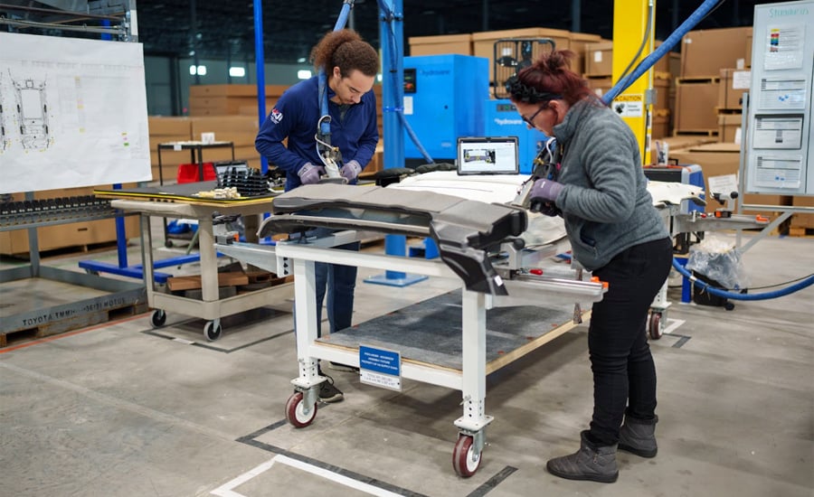 Operators use PICO to assemble parts free of defects