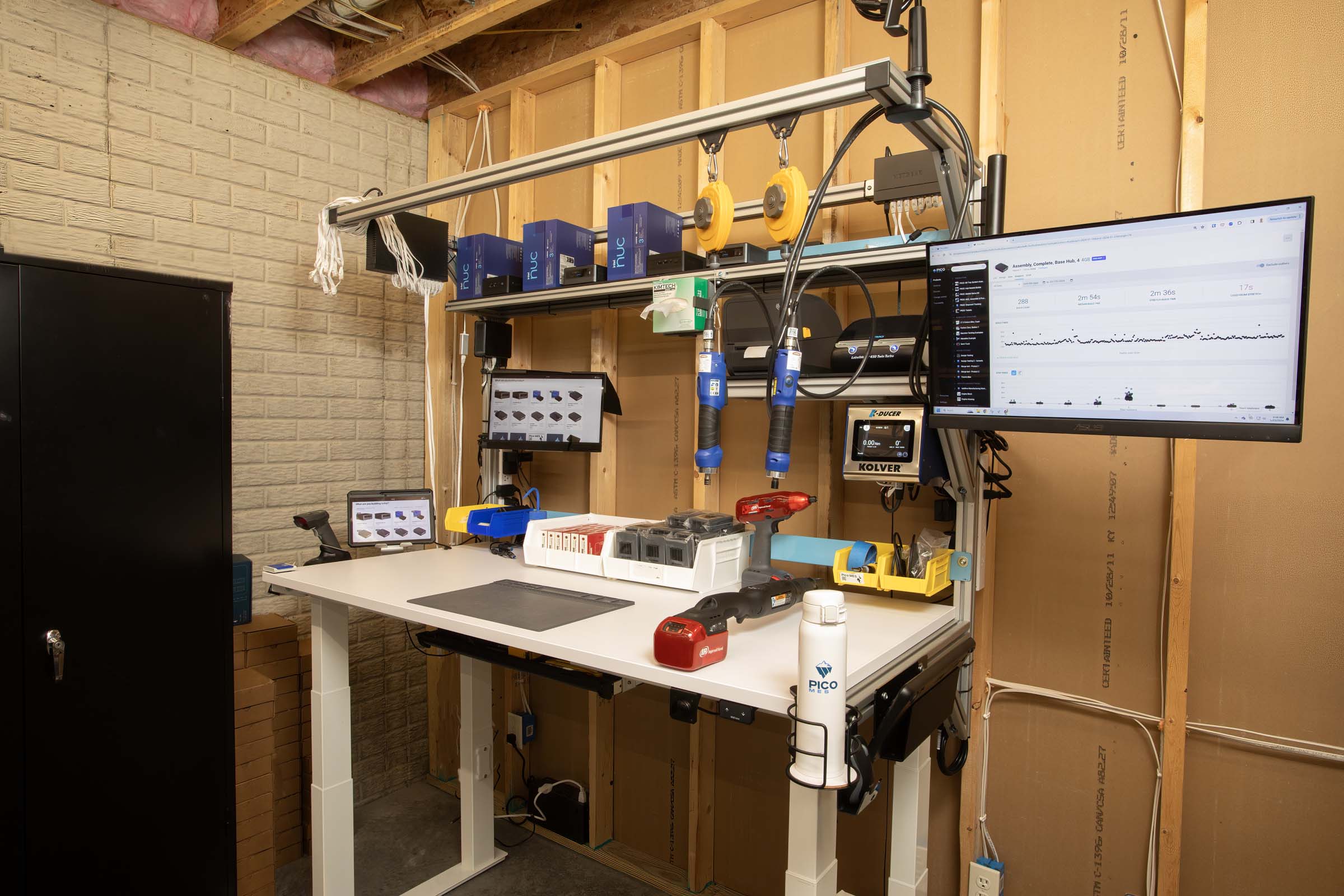 This workbench is powered by PICO