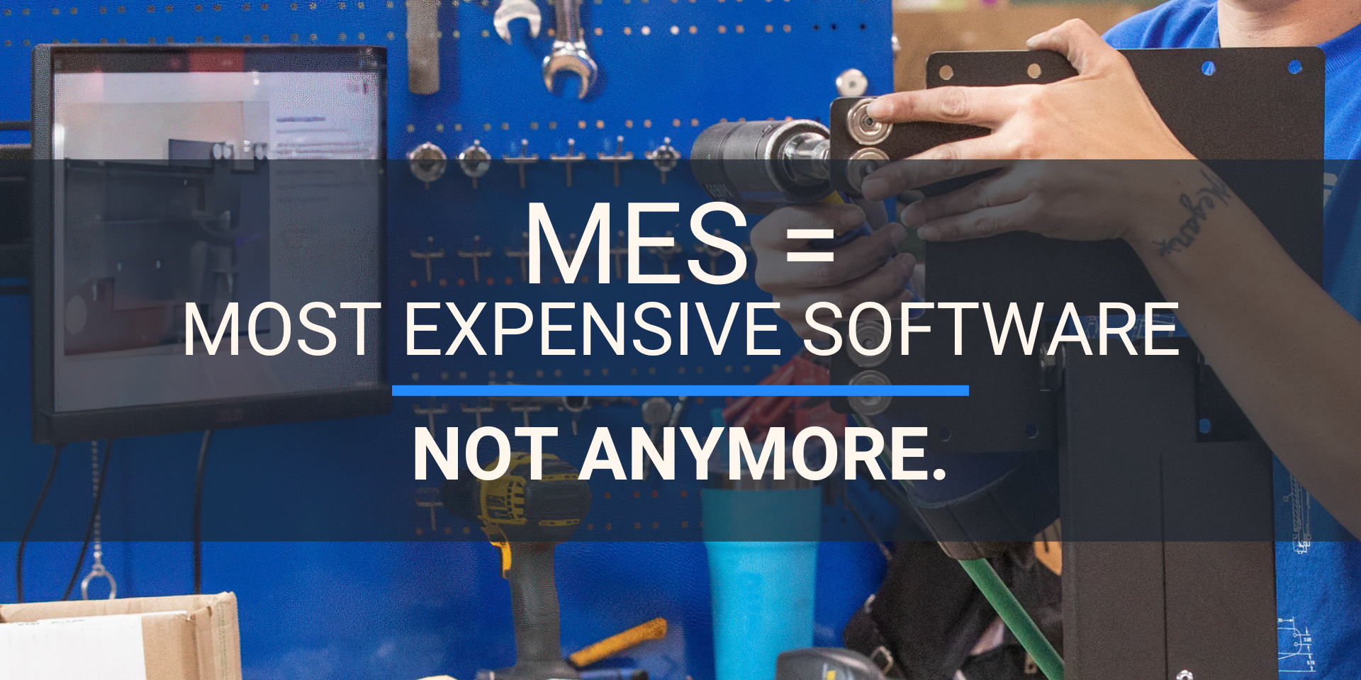 Pico MES is an affordable manufacturing execution system for the mid-market