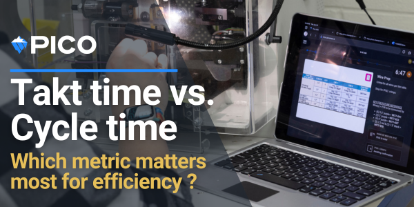 Takt time vs. Cycle time