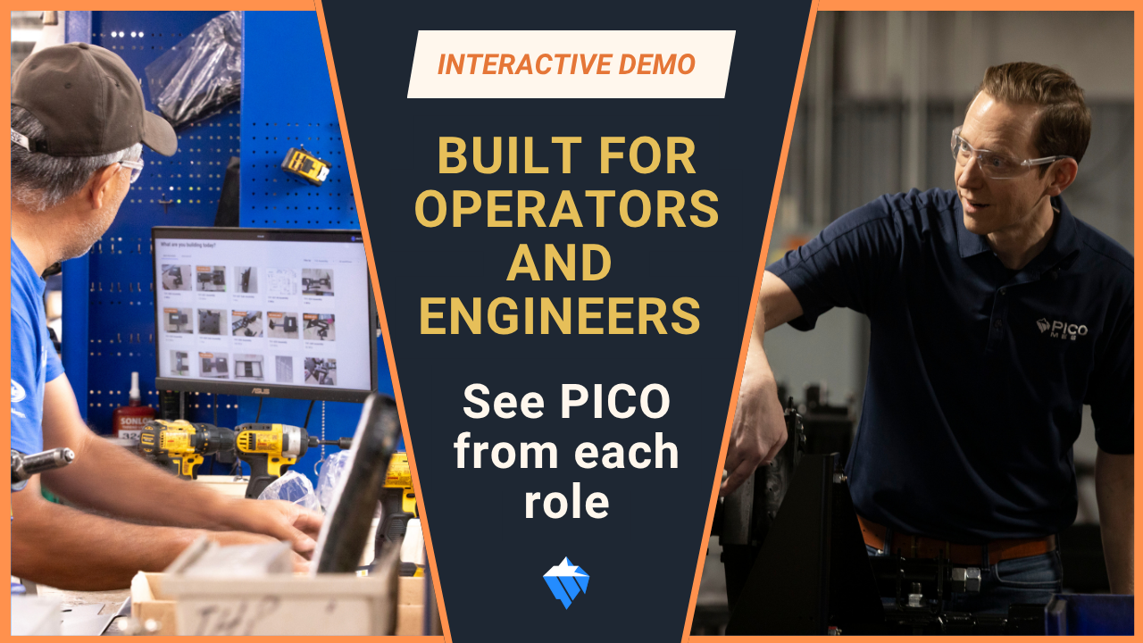 See PICO from both the engineer's and operator's perspective